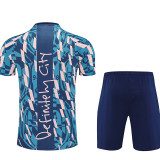 25/26 Man City Lake Blue Training Short Suit