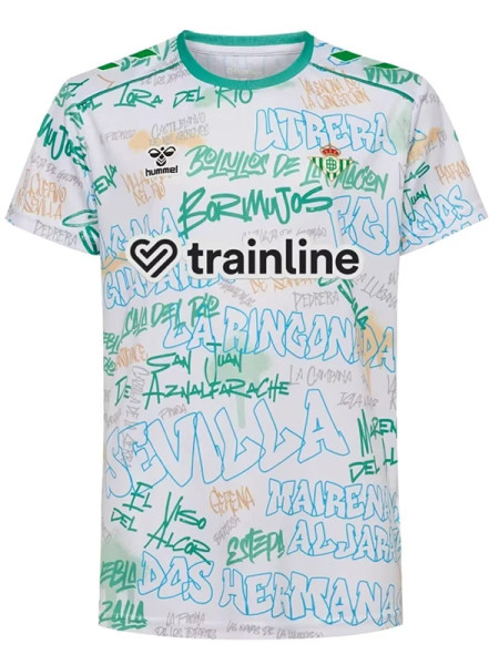 25/26 Real Betis Pre-Match Graffiti Training Shirts