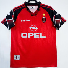 1997/1998  ACM Special Edition Red  Retro Soccer Jersey#特别版