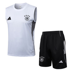 25/26 Germany White Tank top and shorts suit#D25163