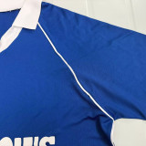 1984/1985 Schalke 04 Home  Retro  Soccer Jersey