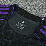 25/26 RMA Black Team Logo Tank top and shorts suit