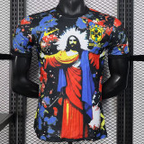 25-26 Brazil Christ Statue Special Edition Color Picture  Player Version Soccer Jersey