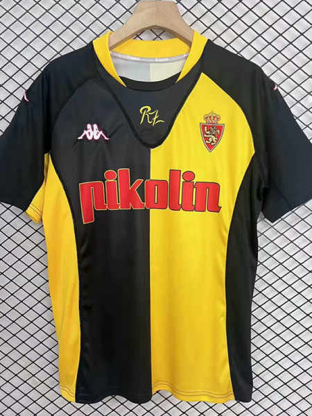 2001/2002  Zaragoza Away  Retro  Soccer Jersey