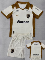 25/26 RC Lens Third Kids Soccer Jersey(全广告)