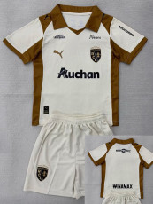 25/26 RC Lens Third Kids Soccer Jersey(全广告)