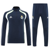25/26  RMA Dark Blue Half Pull Tracksuit (半拉链)