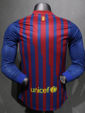 2011/2012 BAR Home Player Version Long Retro Soccer Jersey长袖球员