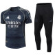 25/26 RMA Away Player Version Soccer Jersey & Black pants
