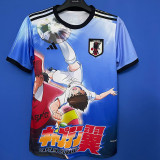 25-26  Japan Ke Xingji Blue Fans Soccer Jersey