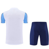 25/26 Man City White Training Short Suit