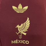 25/26 Mexico Golden Cup Edition Maroon Player Version Soccer Jersey