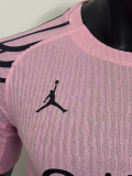 25/26 PSG  Special Edition Pink  Player Version  Soccer Jersey
