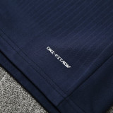 25/26 BAR Dark Blue  Half Pull Tracksuit  (半拉链)