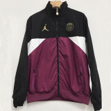 25-26 PSG Black & Maroon Embroidery windbreaker