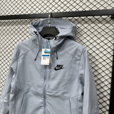 25/26 NK Silvery Thickened Assault  Hooded Windbreaker#RK 1102 (加厚冲锋衣）