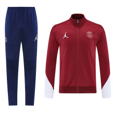 25-26 PSG Maroon  Jacket Tracksuit#01