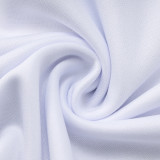 25/26  RMA White Half Pull Tracksuit #B2505 (半拉链)