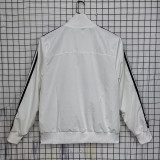 25/26 RMA White Embroidery Retro Windbreaker