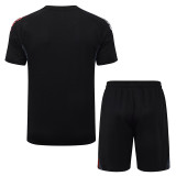 25/26 Ajax Black Training Short Suit #D25149