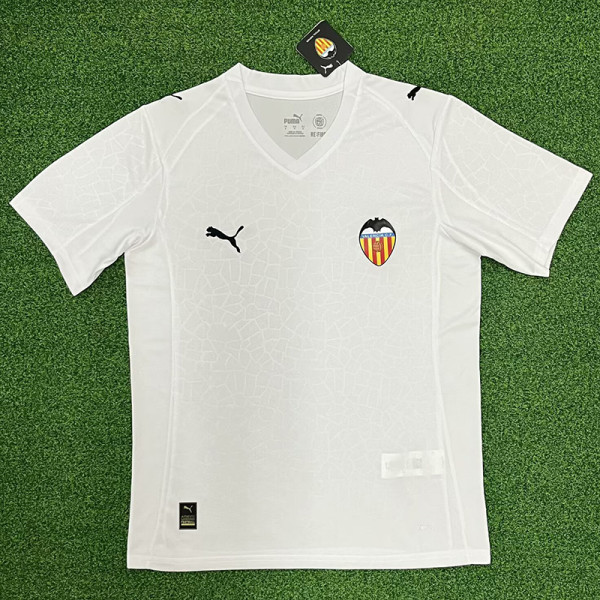 25/26  Valencia Home  Fans Soccer Jersey