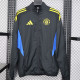 25/26 Man Utd Black &Blue Windbreaker