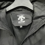 25/26 DESCENTE Black Thin  Assault  Hooded Windbreaker #H002