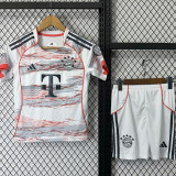 25/26  Bayern Away  Kids Soccer Jersey