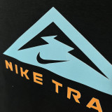 2025 T255  Triangle Mountain NK Black  Pure Cotton T-shirt