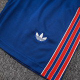 25/26 ARS Royal Blue Retro Training Shorts Suit #D2514