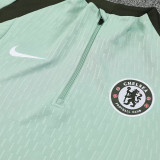 25/26 CHE Light Green Half Pull Tracksuit  (半拉链、浅绿)