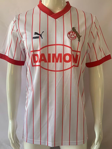 1985/1986 FC Köln Home Retro Soccer Jersey