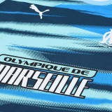 25/26  Marseille Lake Blue Training Short Suit(湖蓝）