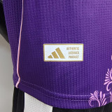 25/26 Algeria Purple  Player Version Soccer Jerse#A37