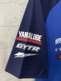 2025 Yamaha Blue Polo  Racing Suit (翻领)