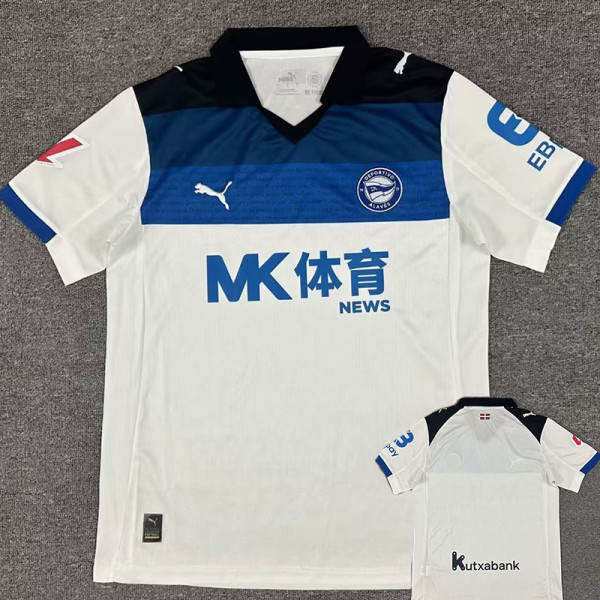 25/26  Deportivo Alavés  Away Fans Soccer Jersey