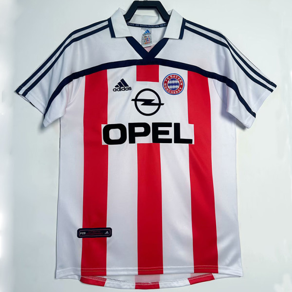2000/2002 Bayern Away Retro Soccer Jersey