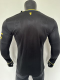 25/26 Man Utd Third  Player Version  Long Sleeve Soccer Jersey