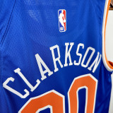 22/23 KNICKS CL ARK SON #00 Blue Top Quality Hot Pressing NBA Jersey
