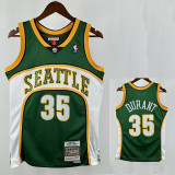 07/08 Thunder DUR ANT # 35 GreenＲetro Edition Top Quality Hot Pressing NBA Jersey