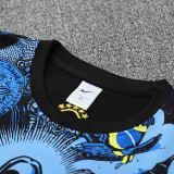 25-26 Brazil Jesus Statue Blue Training Short Suit