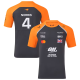 2025 McLaren Dark Blue #4 Round Neck Racing Suit(圆领)