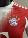 25/26 Bayern Home  Player Version Soccer Jersey