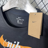 2025 T245 NK Black Pure Cotton T-shirt