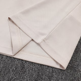 25/26 Ajax Beige Kids Half Pull Tracksuit #E2516 (半拉链、童装)