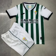 25/26 Córdoba  Home  Kids Soccer Jersey