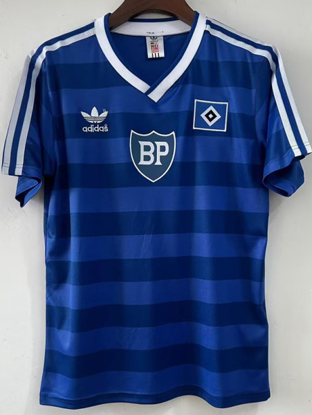 1986 Hamburger SV Away Retro Soccer Jersey
