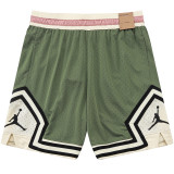 25/26 New Jordan Casual NBA Edition Pink Green shorts#A2503