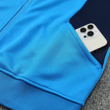 25/26 Marseille Sky Blue Jacket Tracksuit