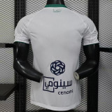 25/26 Al-Ahli Saudi Away Player Version Soccer Jersey